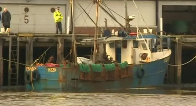 Whitby mooring