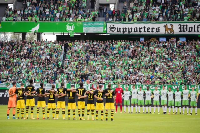 Dortmund v Wolfsburg on Saturday