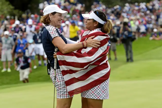 USA celebrate