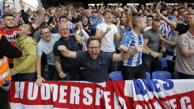 Huddersfield Town fans