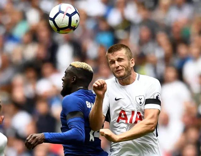 Eric Dier and Tiemoue Bakayoko