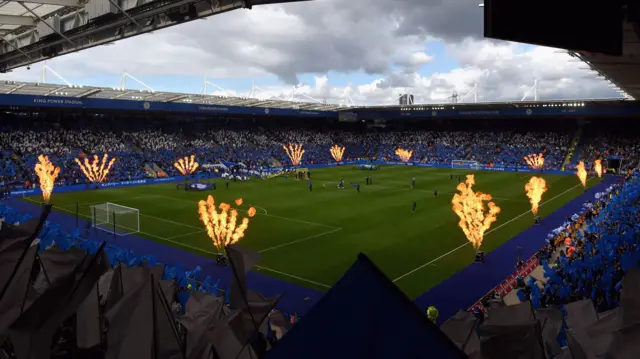 General view inside the stadium