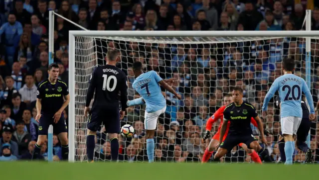 Sterling scores for Manchester City