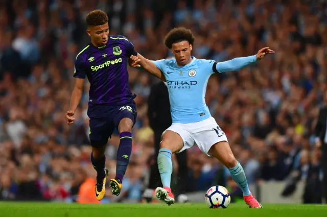 Manchester City's Leroy Sane