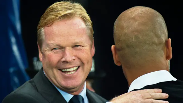 Everton manager Ronald Koeman