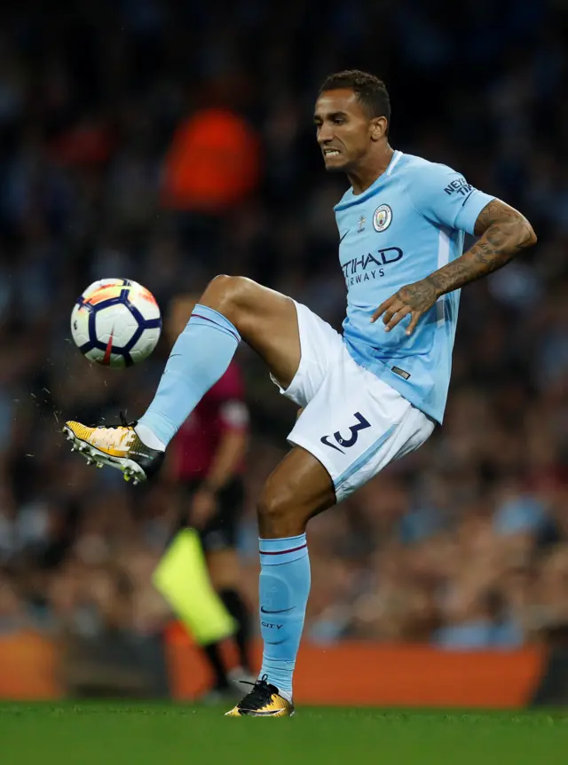 Manchester City's Danilo