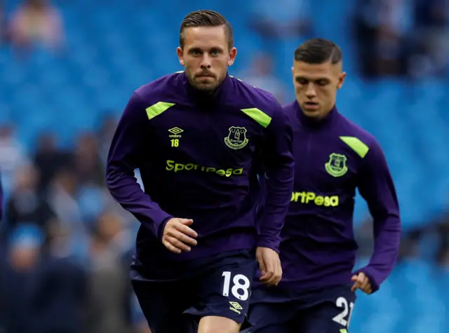 Everton's Gylfi Sigurdsson