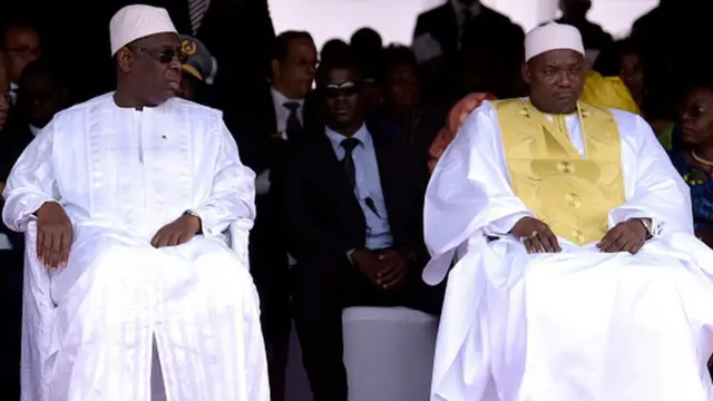 Macky Sall and Adama Barrow