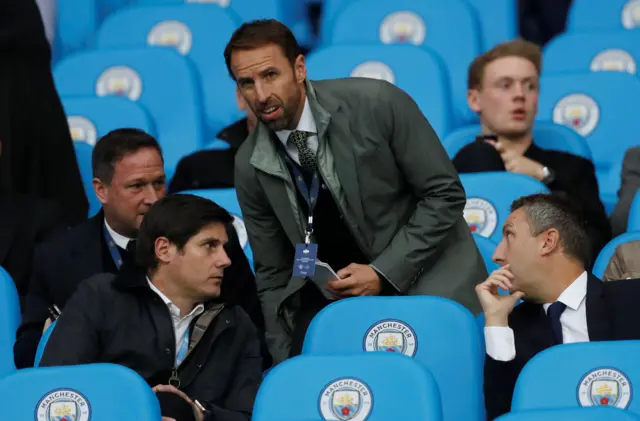 Gareth Southgate at Manchester City