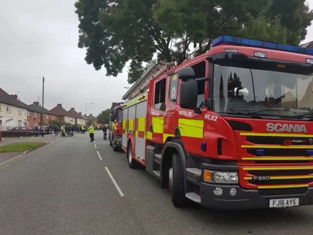 Allenton gas leak