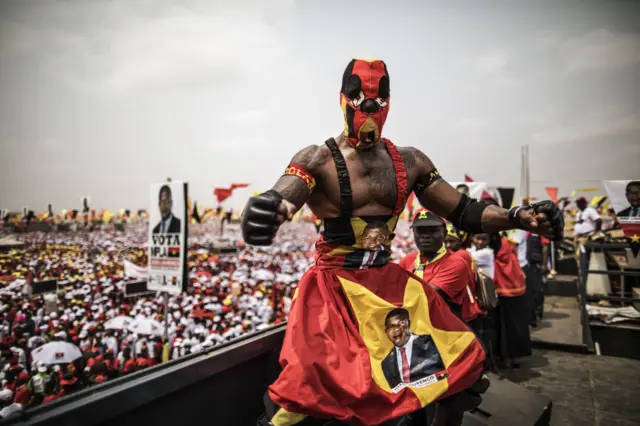 Lively pro-MPLA rallies took place at the weekend