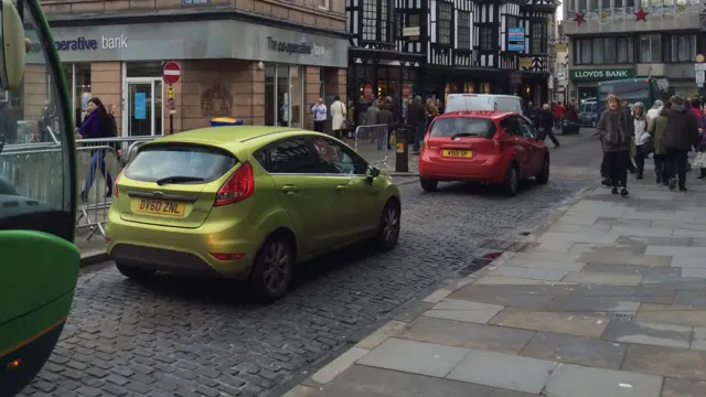 Shrewsbury high street