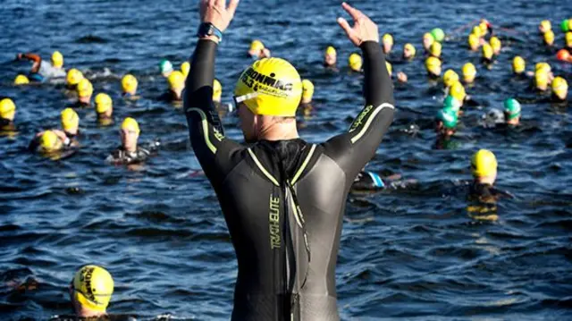 Previous Ironman swimmers