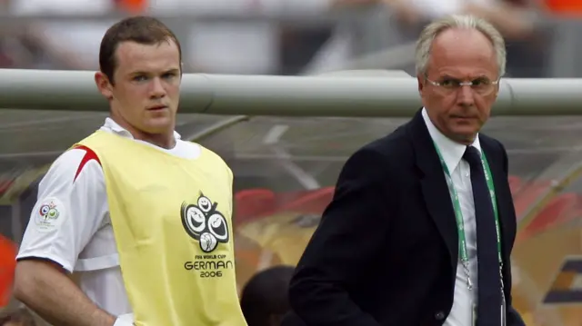Wayne Rooney and Sven