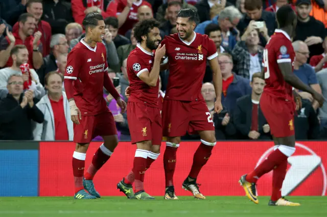 Liverpool celebrate