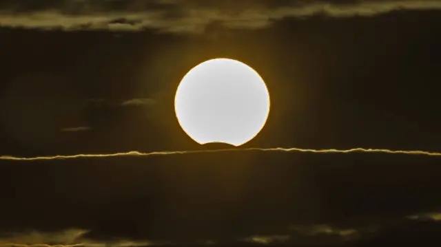 Partial solar eclipse