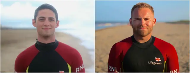 Two lifeguards both called Tom