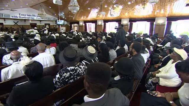 One of three funerals for Bishop Sydney Dunn