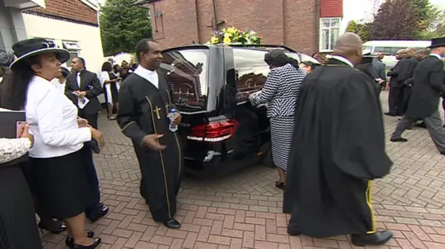 One of three funerals for Bishop Sydney Dunn