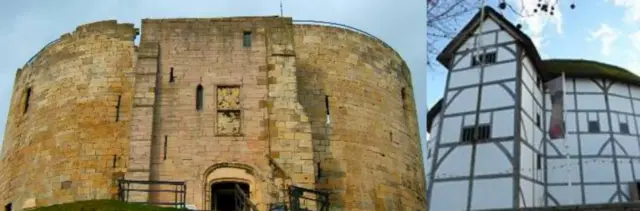 Cliffords Tower and The Globe