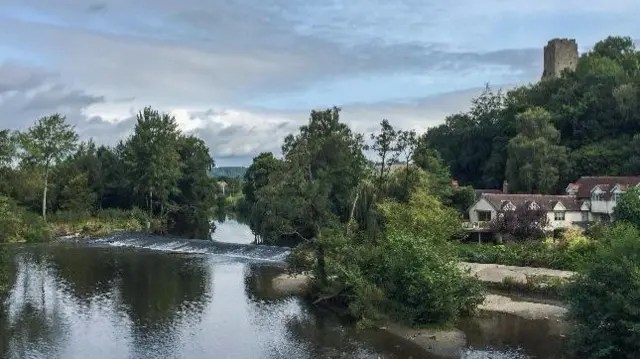 Weir in Ludlow