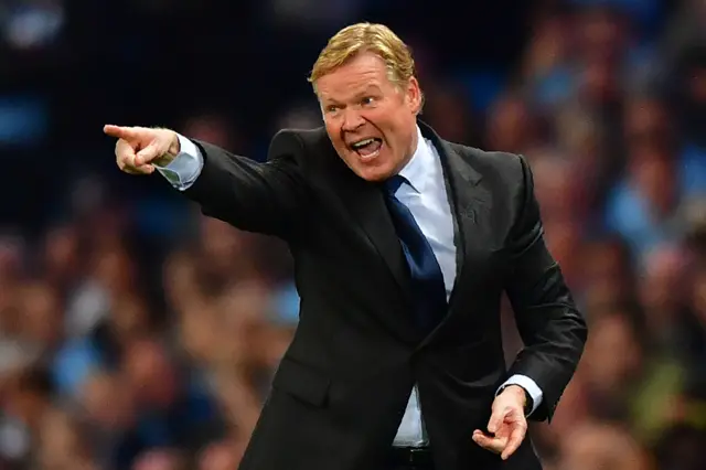 Everton boss Ronald Koeman