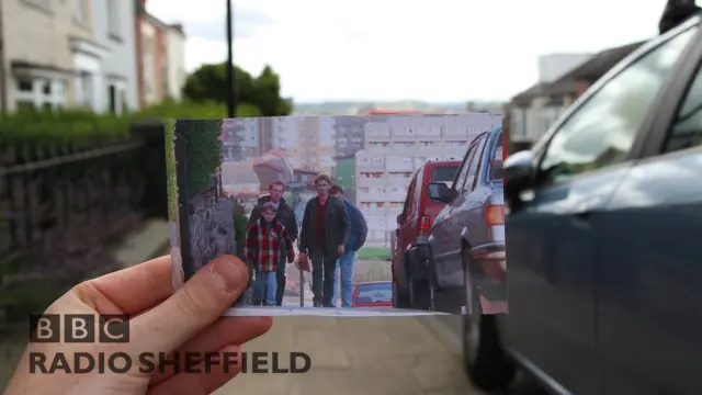 Walking in Blake Street then and now