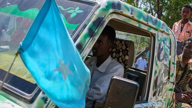 Somali army truck