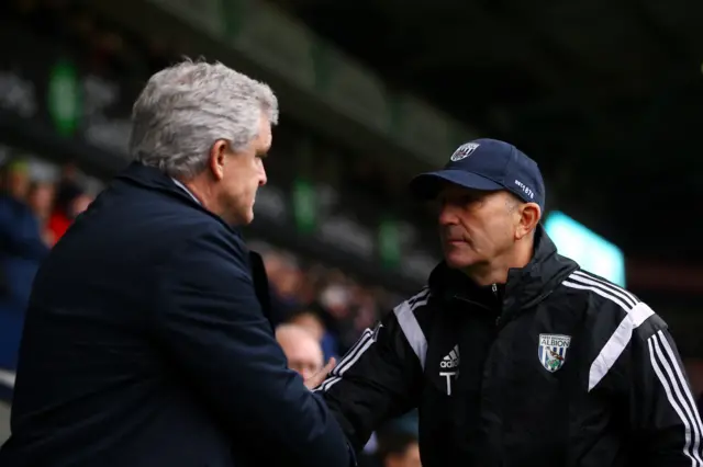 Mark Hughes and Tony Pulis