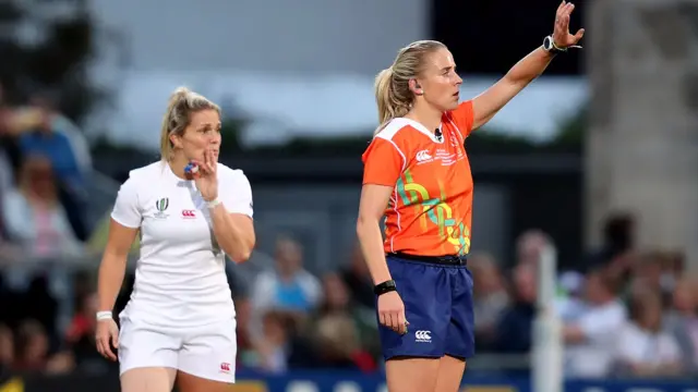 Referee Joy Neville