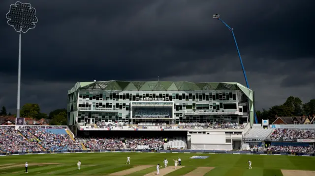 Dark clouds over Headingley