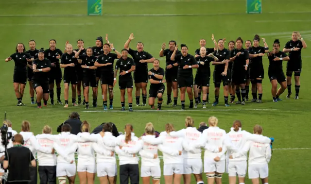 The New Zealand team