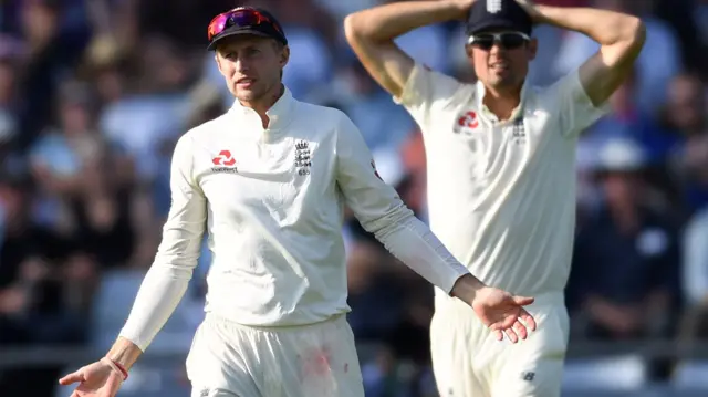 Joe Root and Alastair Cook