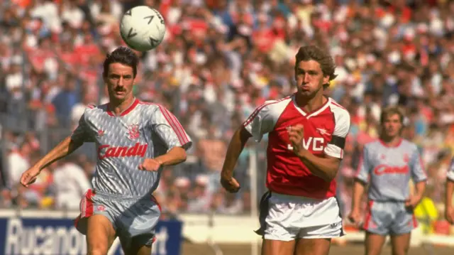 Ian Rush and Tony Adams