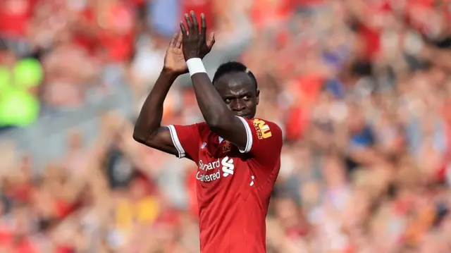 Liverpool's Sadio Mane