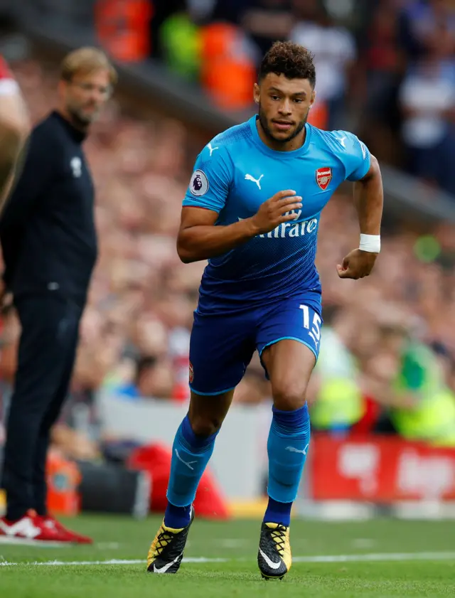 Arsenal's Alex Oxlade-Chamberlain