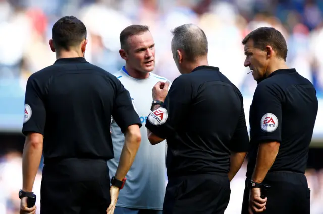 Wayne Rooney and Jon Moss