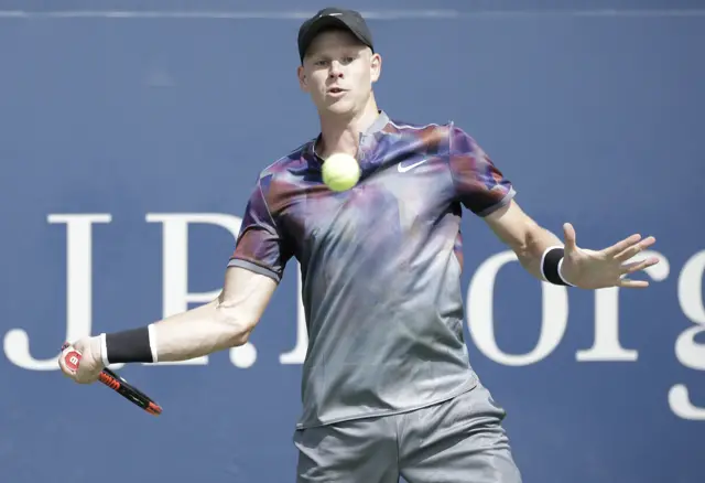 Kyle Edmund of Great Britain