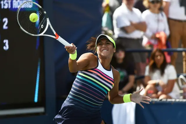 Heather Watson returns