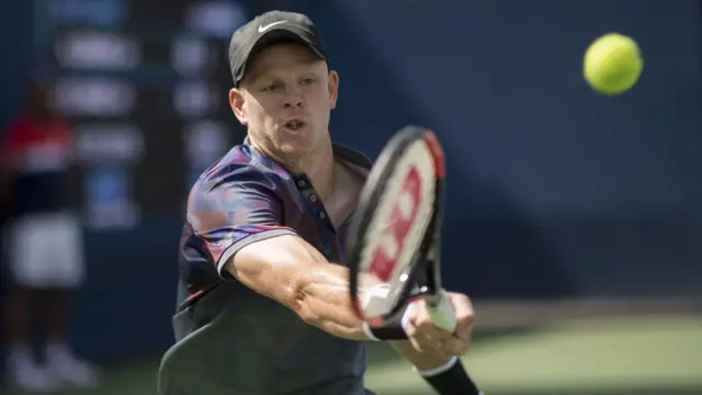 Kyle Edmund of Great Britain