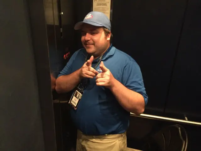 Tommy the lift attendant