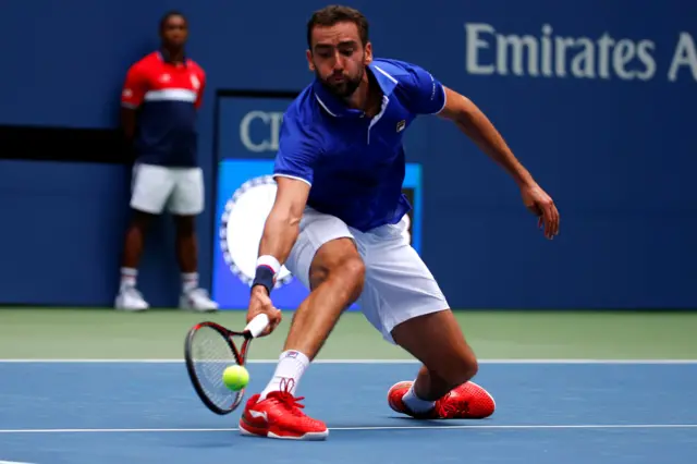 Marin Cilic of Croatia