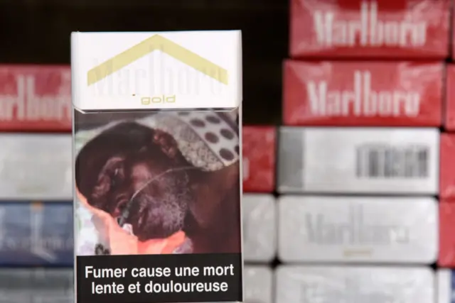 Cigarette packets in Senegal now feature graphic warnings about the dangers of smoking