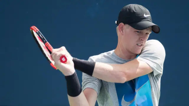 Great Britain's Kyle Edmund