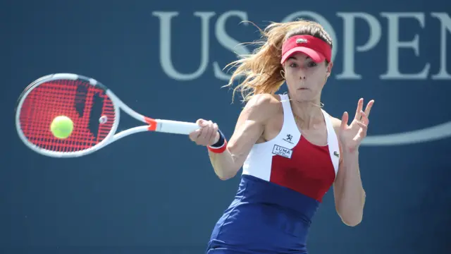 Alize Cornet of France returns