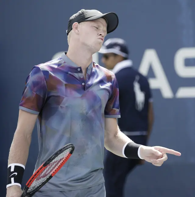 Kyle Edmund of Great Britain