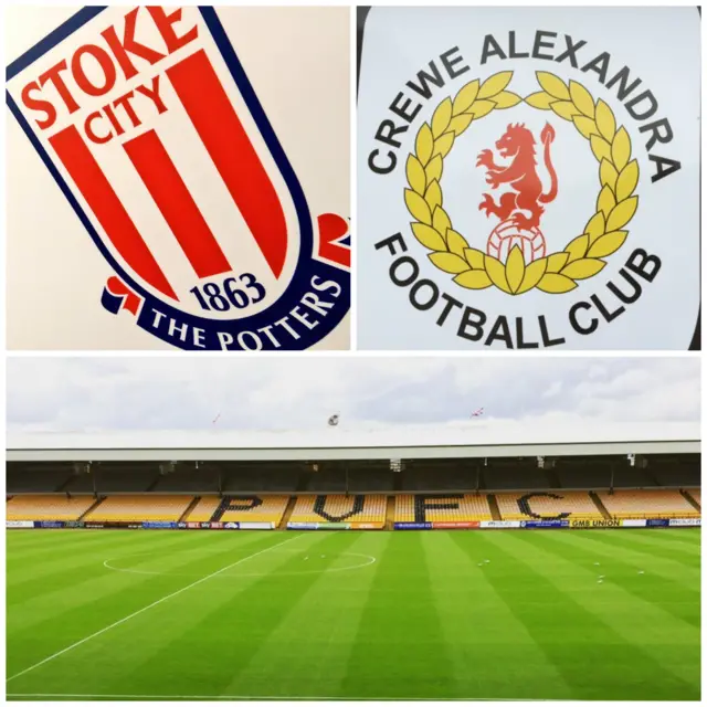 Stoke, Port Vale and Crewe images