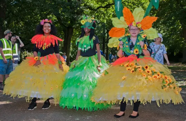 People at Sheffield Carnival