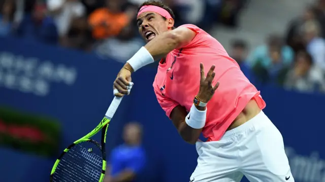 Rafael Nadal of Spain