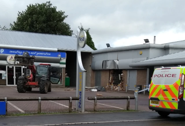 Hatton cash machine raid